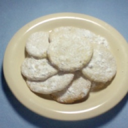 Almond Cookies with Powder Sugar